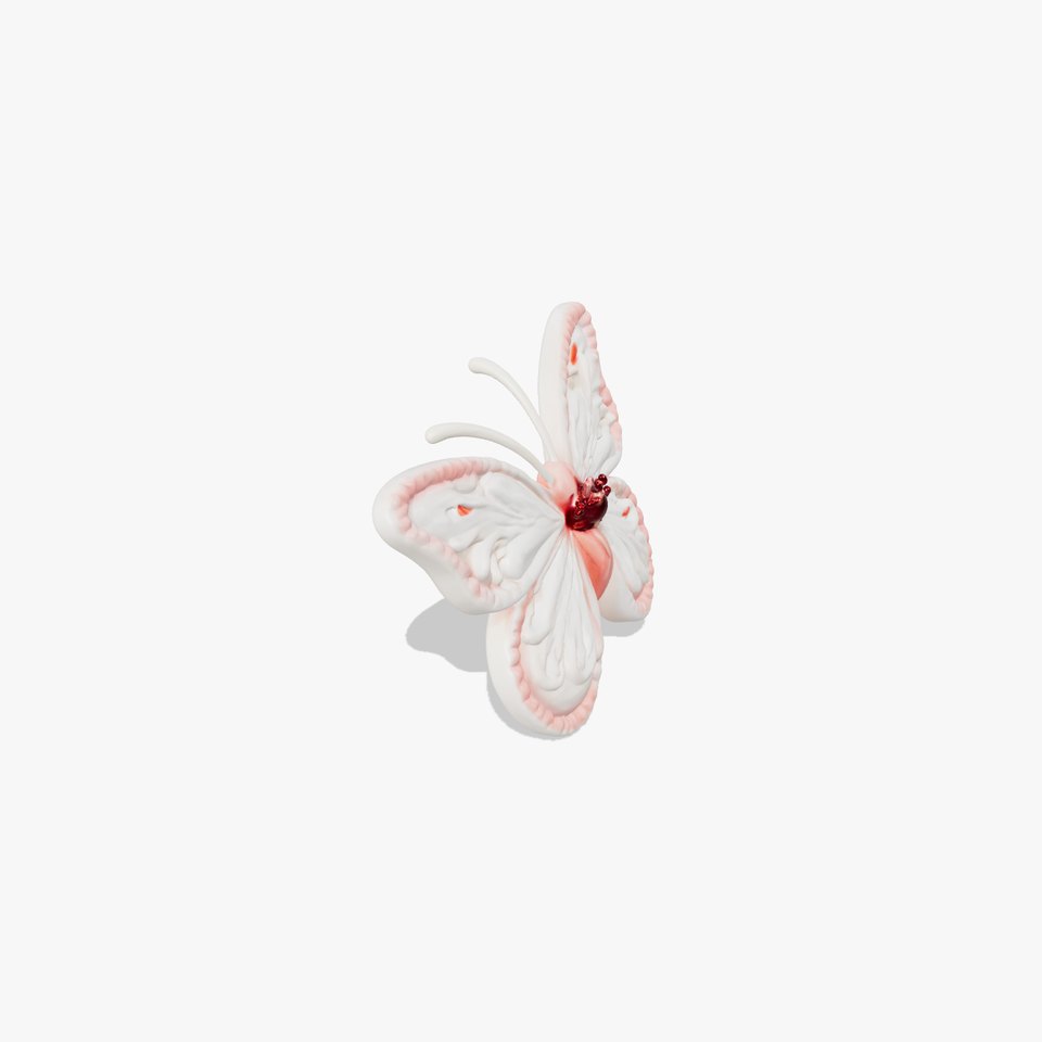 Elegant Butterfly Meringue Dessert model pack